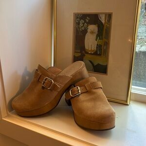 Suede Wonders Clog